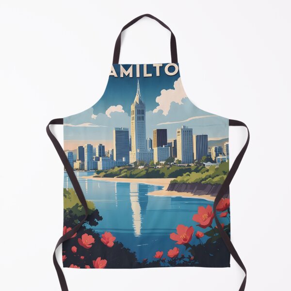 Item preview, Bermuda Hamilton Vintage Travel Tourism Art designed and sold by TravelersGems.