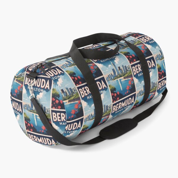 Item preview, Bermuda Hamilton Vintage Travel Tourism Art designed and sold by TravelersGems.