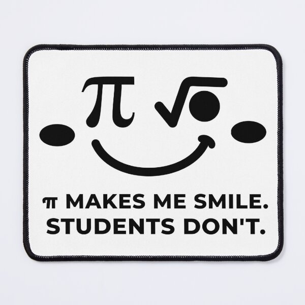 Item preview, Pi Makes Me Smile Teacher Shirt designed and sold by Pi-Magic.