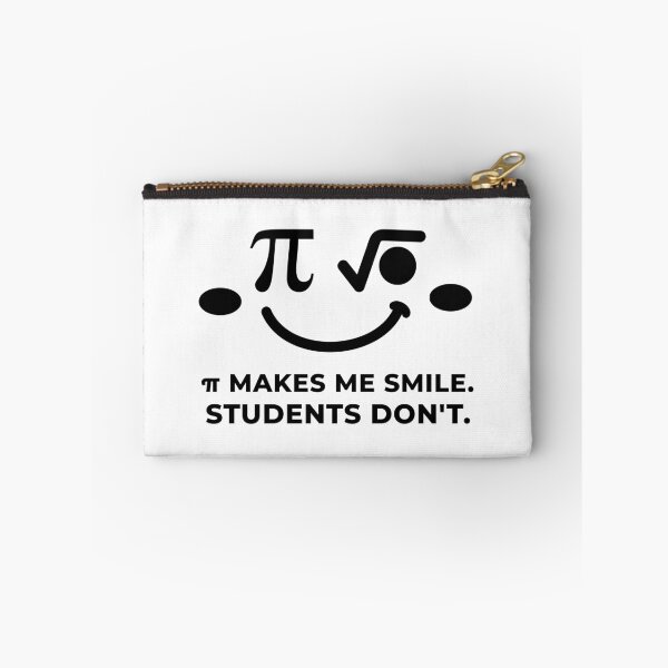 Item preview, Pi Makes Me Smile Teacher Shirt designed and sold by Pi-Magic.