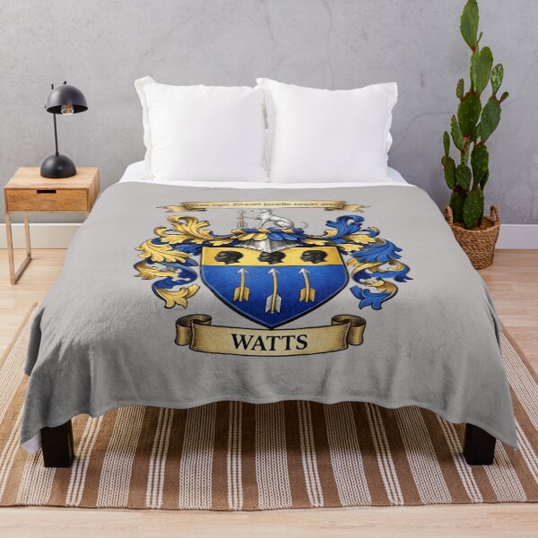 Item preview, The Watts Family Coat of Arms designed and sold by BagTown Clans.