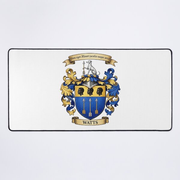 Item preview, The Watts Family Coat of Arms designed and sold by BagTown Clans.