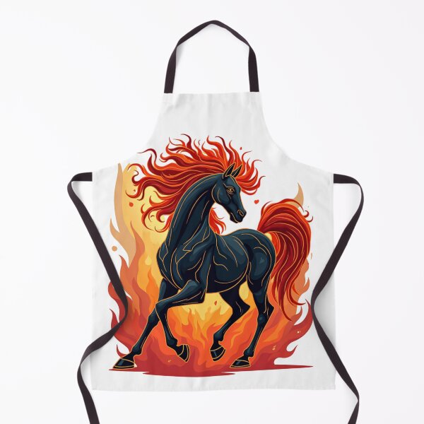 Item preview, Year of the Fire Horse - Black Horse designed and sold by Debbie Schulte.