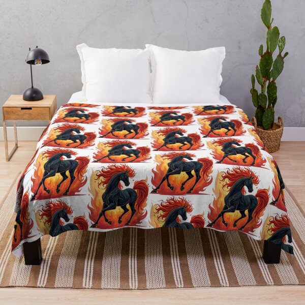 Item preview, Year of the Fire Horse - Black Horse designed and sold by Debbie Schulte.