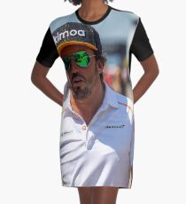 Fernando Alonso Champion Graphic T-Shirt Dress