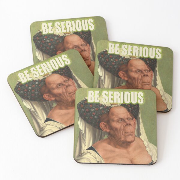 Item preview, Be Serious designed and sold by Art & Coffee.