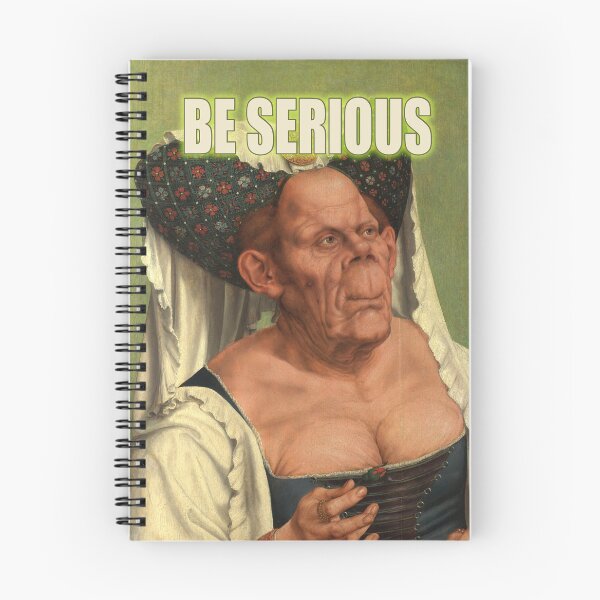 Item preview, Be Serious designed and sold by Art & Coffee.