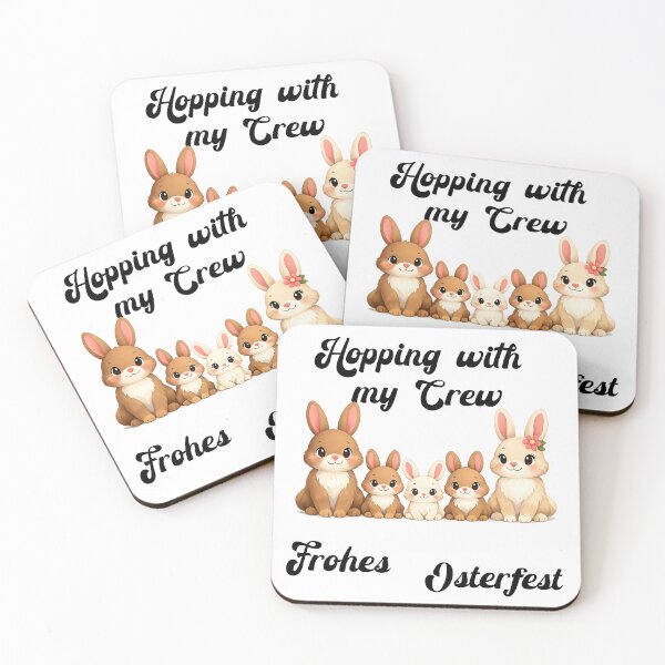 Item preview, A family of bunnies enjoying springtime – a sweet Easter T-shirt design for the whole family designed and sold by CoolContent Factory.