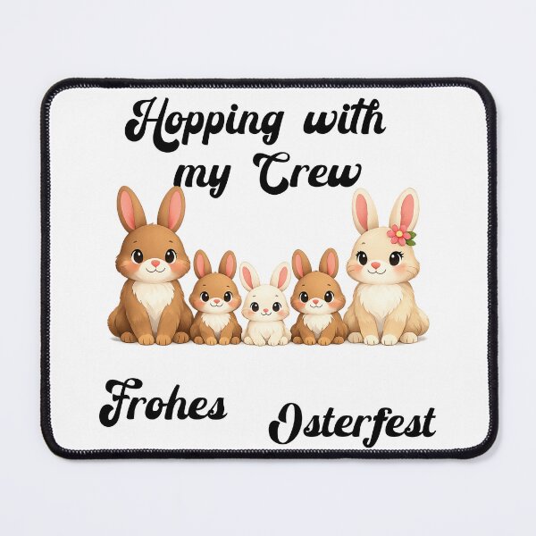 Item preview, A family of bunnies enjoying springtime – a sweet Easter T-shirt design for the whole family designed and sold by CoolContent Factory.