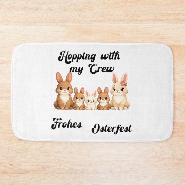 Item preview, A family of bunnies enjoying springtime – a sweet Easter T-shirt design for the whole family designed and sold by CoolContent Factory.