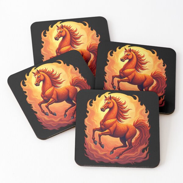 Item preview, Year of the Fire Horse - Red Horse designed and sold by Debbie Schulte.