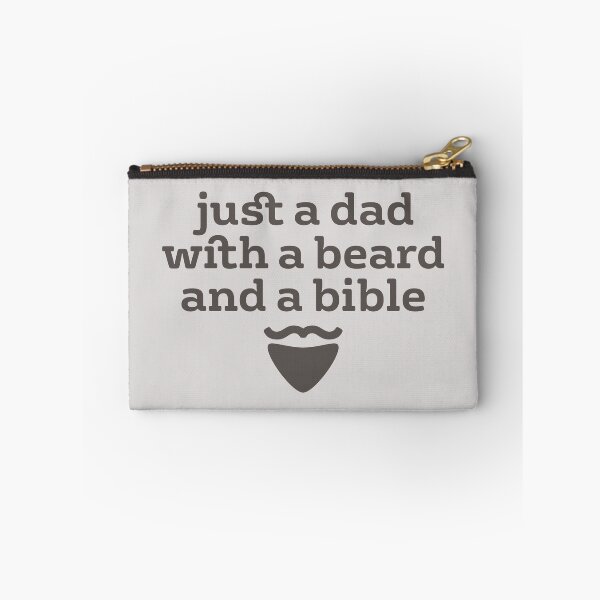 Item preview, Funny Christian Dad Gift, Just a Dad with a Beard and a Bible designed and sold by Angela Dow.