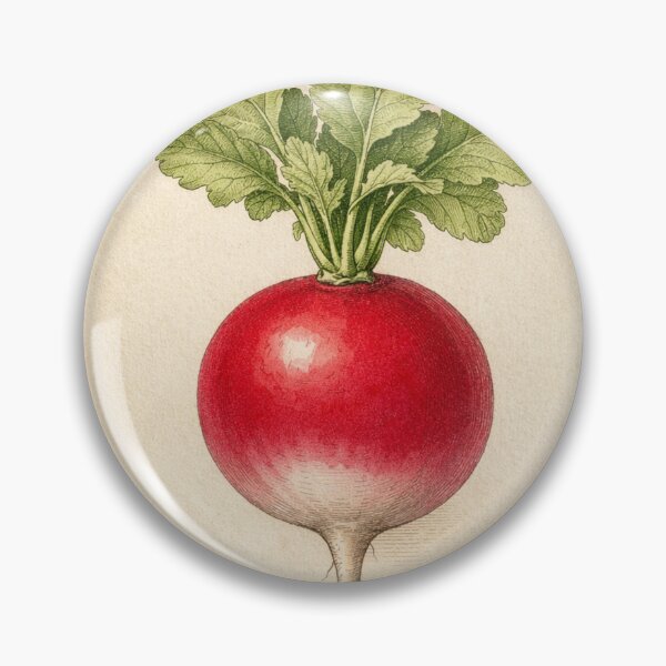 Item preview, Vintage Radish Botanical Print - Rustic Farmhouse Kitchen Wall Art designed and sold by Darlin8888.