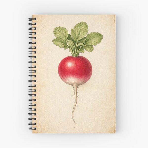 Item preview, Vintage Radish Botanical Print - Rustic Farmhouse Kitchen Wall Art designed and sold by Darlin8888.