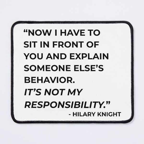 Item preview, Not A Woman's Responsibility designed and sold by Punk-Kitty-Co.