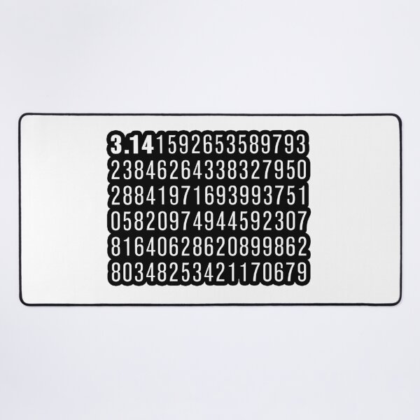 Item preview, First One Hundred Digits of Pi, Outline designed and sold by Memes N Lore .