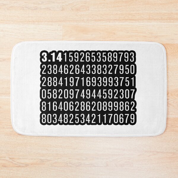 Item preview, First One Hundred Digits of Pi, Outline designed and sold by Memes N Lore .