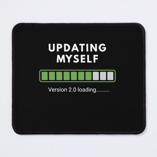Item preview, Updating Myself Version 2.0 Loading T-Shirt – Self Growth Progress Bar Design designed and sold by sonsunarts.