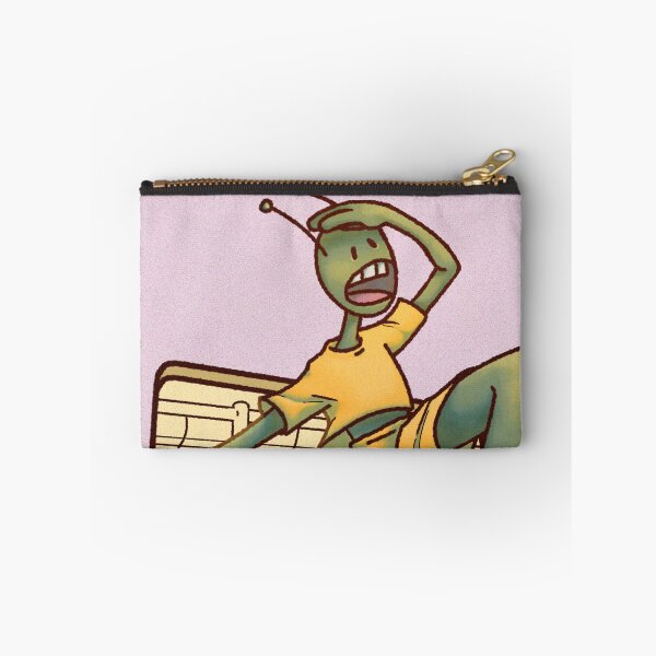 Item preview, 225- Alien in the train window -illustration- designed and sold by Houst-cn.