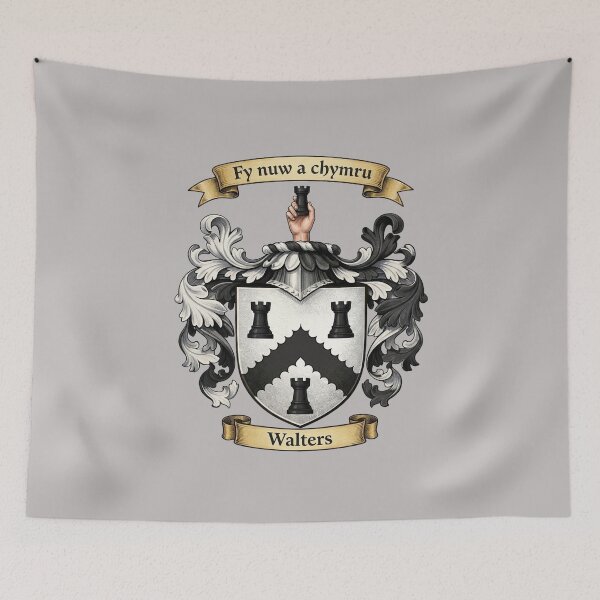 Item preview, The Walters Family Coat of Arms designed and sold by BagTown Clans.