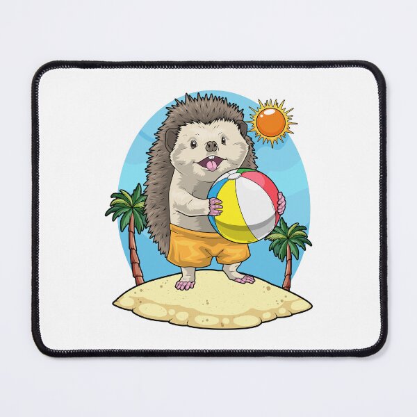 Item preview, Hedgehog Beach Water polo Summer designed and sold by Snabdesign84.
