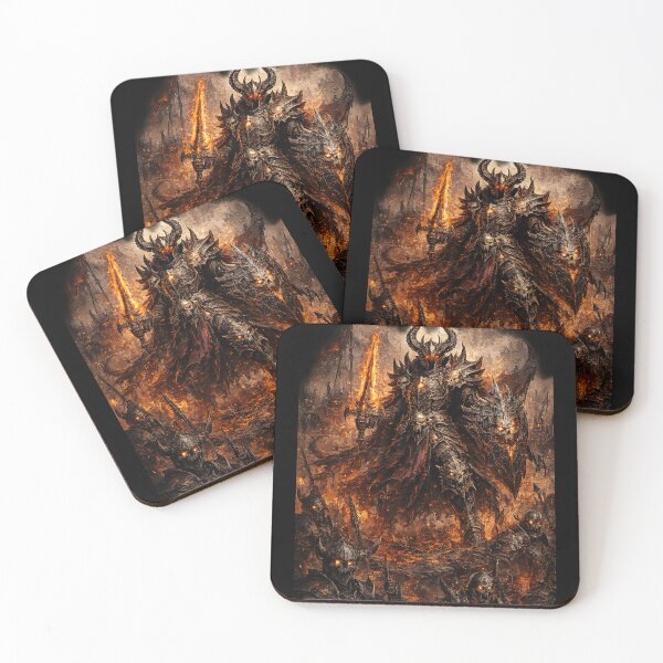 Item preview, Infernal Demon Knight - Lord of the Burning Legion designed and sold by Nesaith.