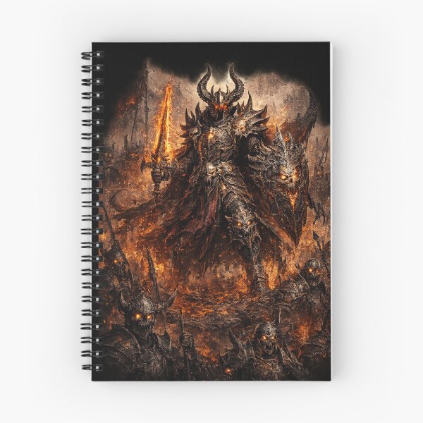 Item preview, Infernal Demon Knight - Lord of the Burning Legion designed and sold by Nesaith.