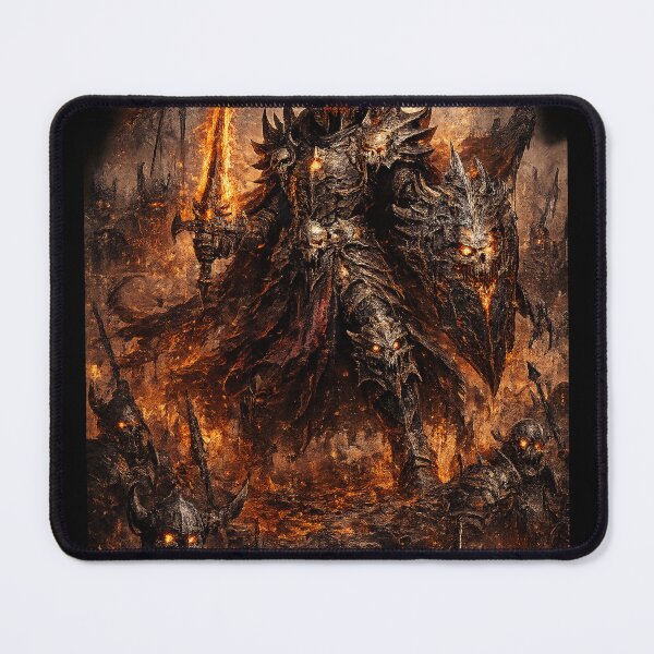 Item preview, Infernal Demon Knight - Lord of the Burning Legion designed and sold by Nesaith.