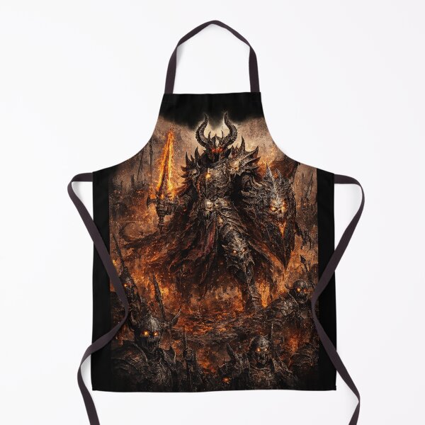 Item preview, Infernal Demon Knight - Lord of the Burning Legion designed and sold by Nesaith.