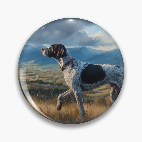 Item preview, English Pointer Dog in a Mountain Landscape designed and sold by PetsArt.