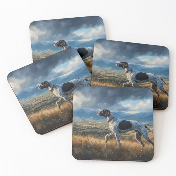 Item preview, English Pointer Dog in a Mountain Landscape designed and sold by PetsArt.