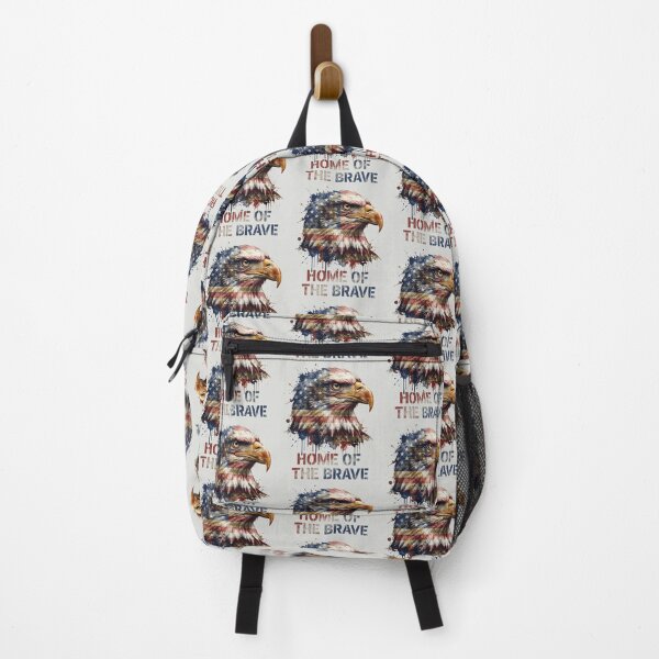 Item preview, Home of the Brave - Artistic Bald Eagle designed and sold by DigitalGlade.
