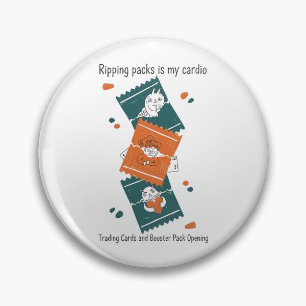 Item preview, Ripping Packs Is My Cardio Cards Booster Pack designed and sold by LuminOrb.