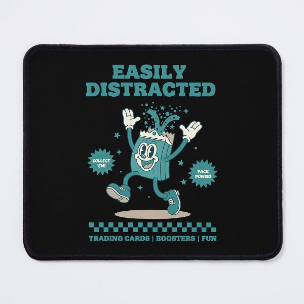 Item preview, Easily Distracted Trading Cards Boosters Fun Pack designed and sold by LuminOrb.