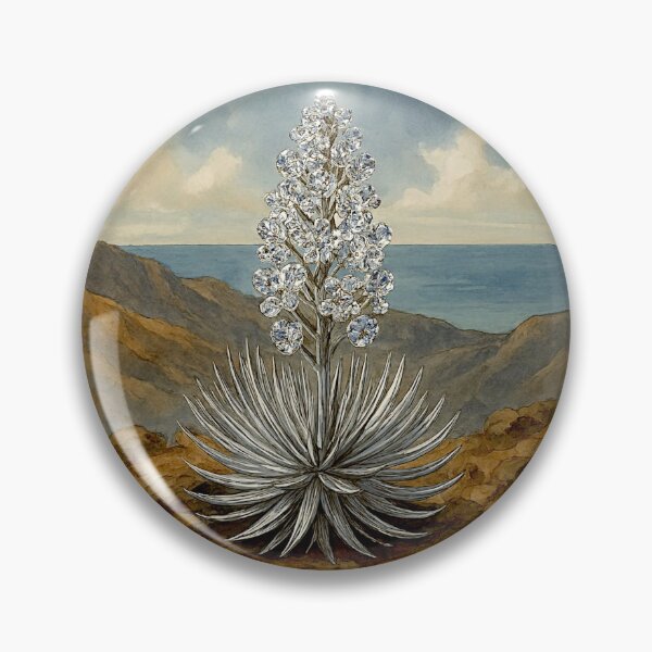 Item preview,  Crystal Bloom: Hawaiian Silversword in Full Beauty and Elegance#11 designed and sold by Helios Be. Lavsh.
