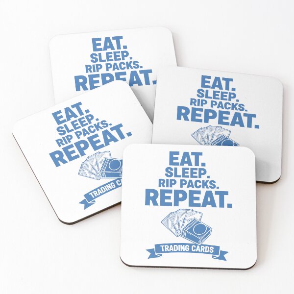 Item preview, Eat Sleep Rip Packs Repeat Trading Cards Booster designed and sold by LuminOrb.