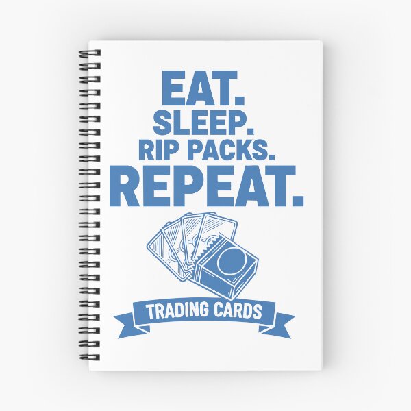 Item preview, Eat Sleep Rip Packs Repeat Trading Cards Booster designed and sold by LuminOrb.