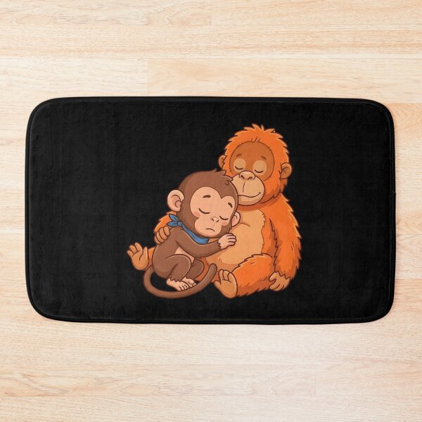 Item preview, Punch Sleeping with His Toy - Peaceful Baby Monkey designed and sold by WowDezign.