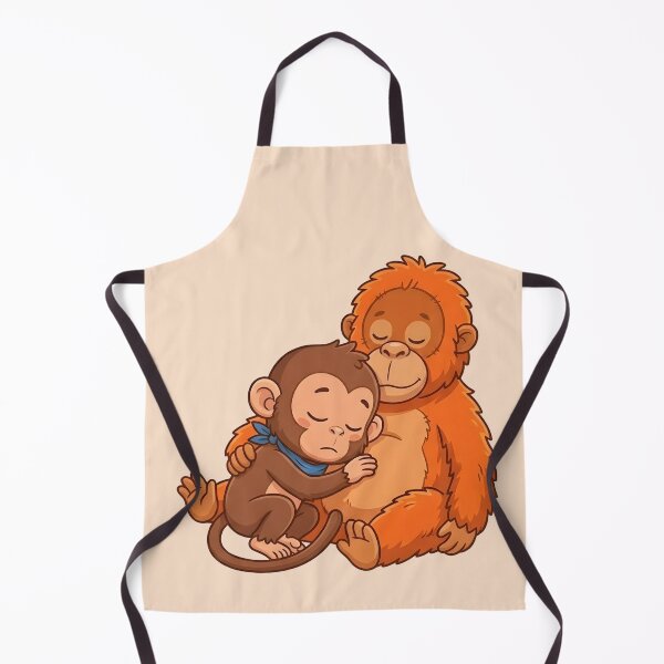 Item preview, Punch Sleeping with His Toy - Peaceful Baby Monkey designed and sold by WowDezign.