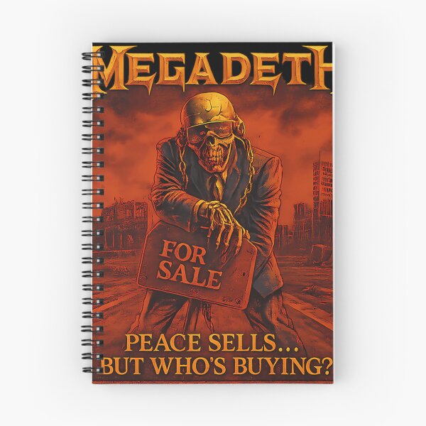 Item preview, Megadeth Peace Sells But Whos Buying Album Art designed and sold by Blue Dream.