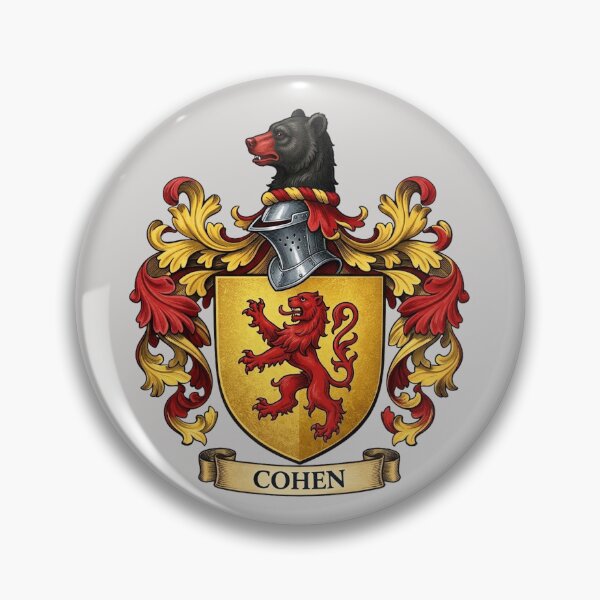 Item preview, The Cohen Family Coat of Arms designed and sold by BagTown Clans.