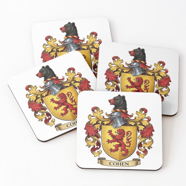 Item preview, The Cohen Family Coat of Arms designed and sold by BagTown Clans.