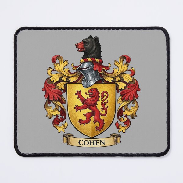 Item preview, The Cohen Family Coat of Arms designed and sold by BagTown Clans.
