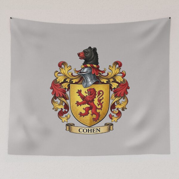 Item preview, The Cohen Family Coat of Arms designed and sold by BagTown Clans.