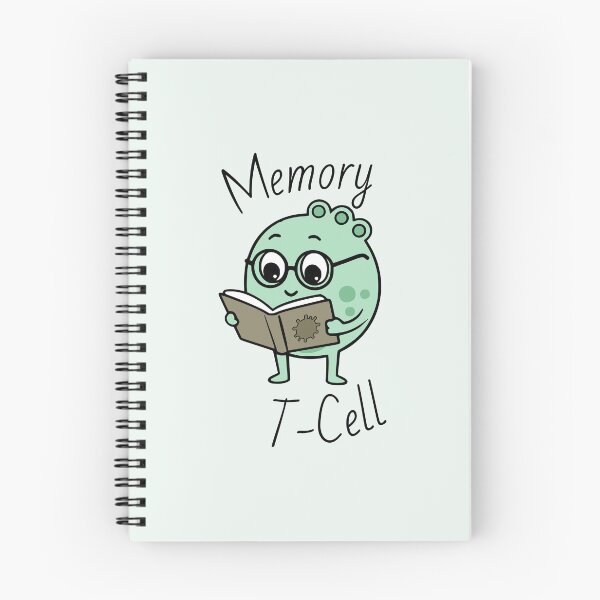 Item preview, Cute Memory T-Cell - Cute Immune Cells designed and sold by MicroMarket.