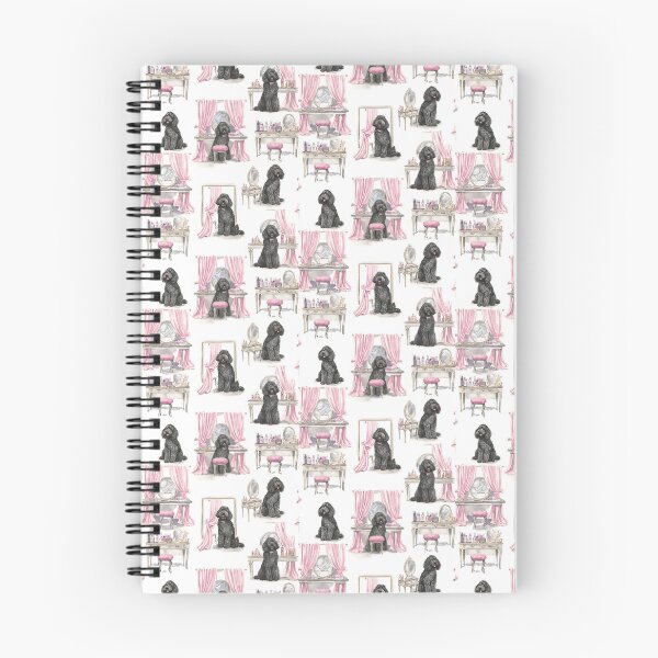 Item preview, Girly Makeup Room Toile de Jouy - Labradoodles designed and sold by AstrologyOven.