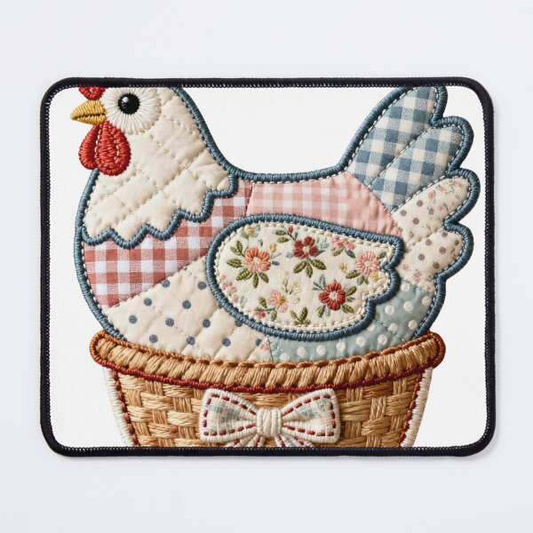 Item preview, Vintage Thrifted Stacked Bowl PNG: Grandma Core Patchwork Shirt Design, Coquette CottageCore, designed and sold by Pragatee.