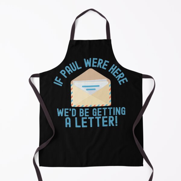 Item preview, If Paul Were Here We’d Be Getting a Letter Christian Quote designed and sold by NovaNookStudio.