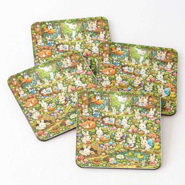 Item preview, Hidden Wonder in the Easter Forest – The Big Rabbit Search Picture designed and sold by CoolContent Factory.