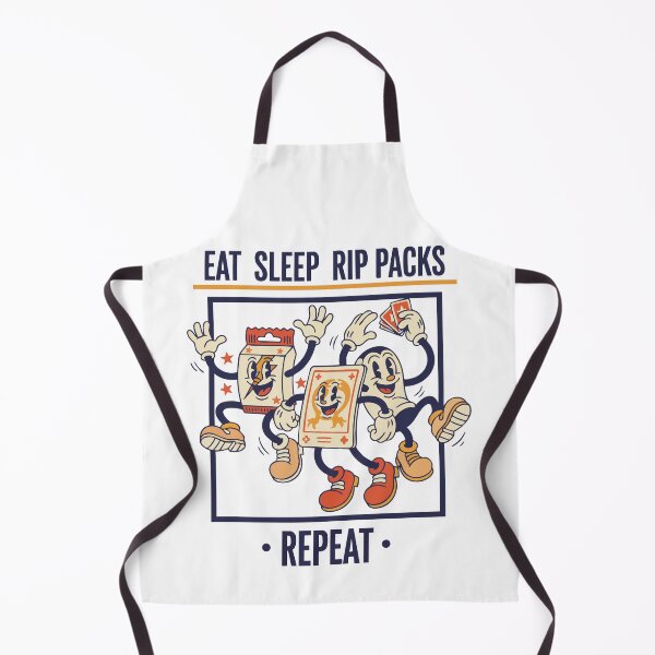 Item preview, Eat Sleep Rip Packs Repeat Trading Card Collector designed and sold by LuminOrb.